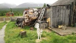 Приют Сана-Вож. По дороге на гору Народная